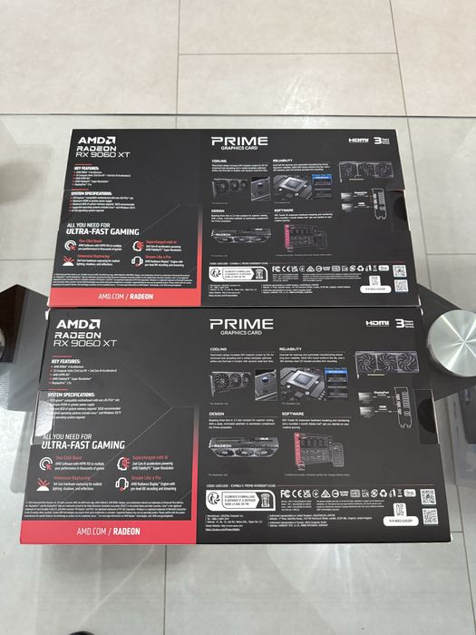 Placa video Asus Radeon Prime RX 9060 XT 16GB • NOI/SIGILATE•