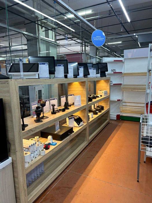 Моноблок, Сканер, принтер чеков, кассовое оборудование, программа умаг