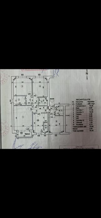 Vand apartament cu 4 camere in Horezu