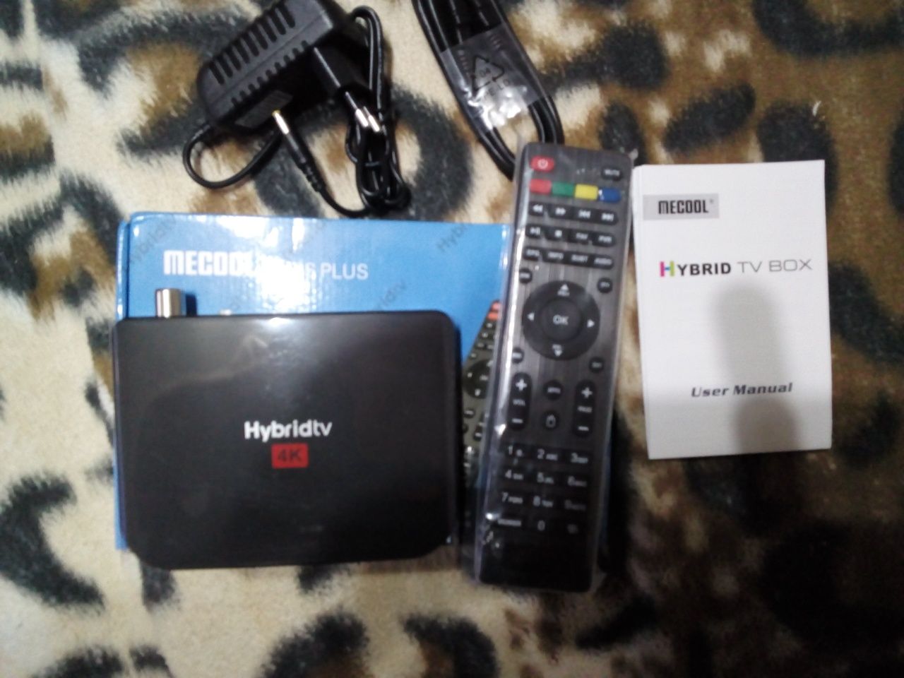 Медиаплеер гибрид Mecool M8S Plus. Android TV + цифровое ТВ . Новинка