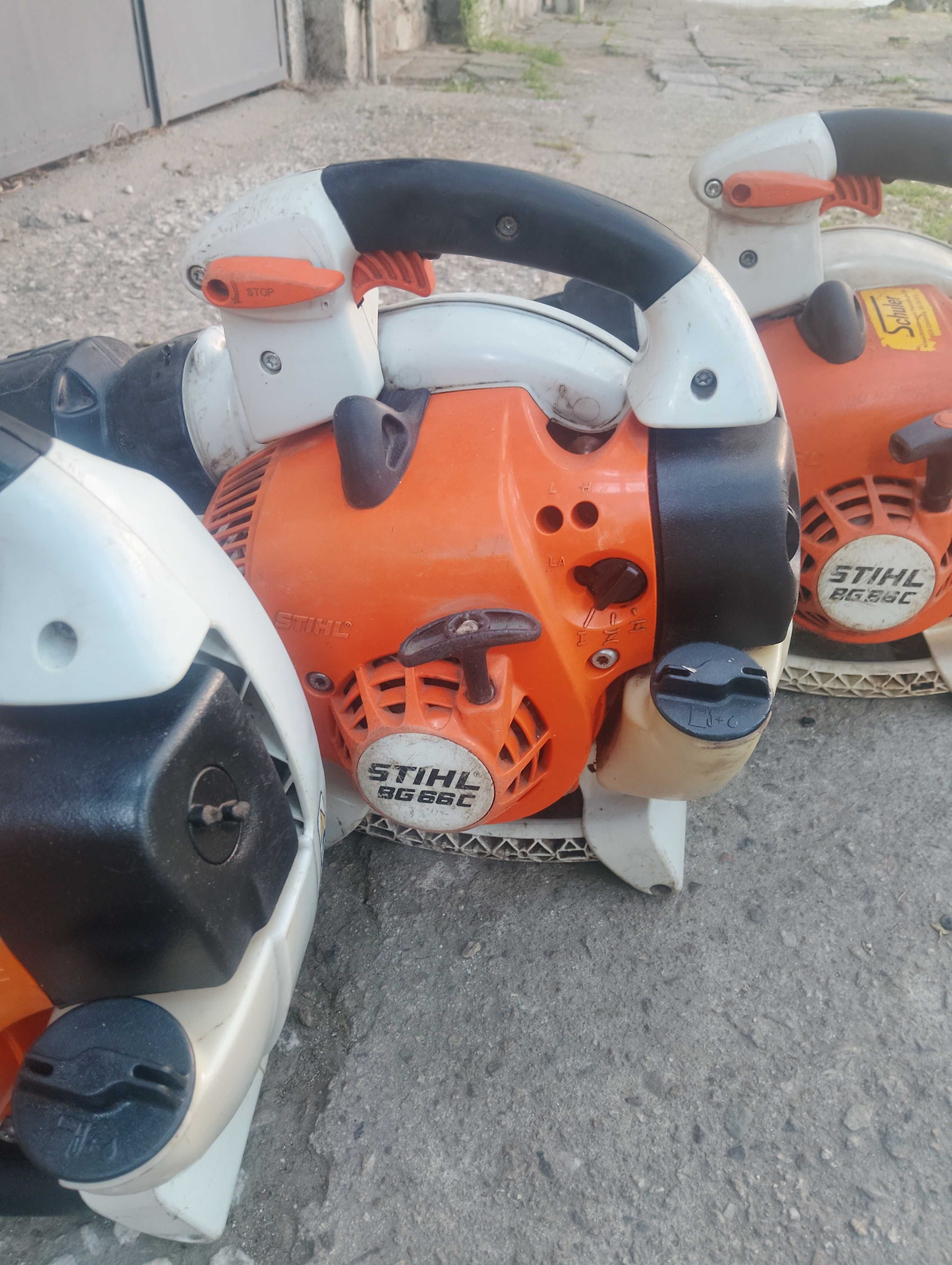 Духалка Stihl BG86C и StihlTS 410 Фугорез