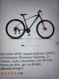 Vand bicicleta MTB Carpat Invictus 29” sigilata