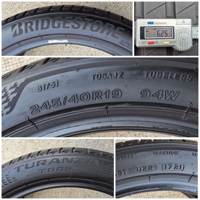 O bucată 245/40 R19 vară - una Firestone Lassa Bridgestone