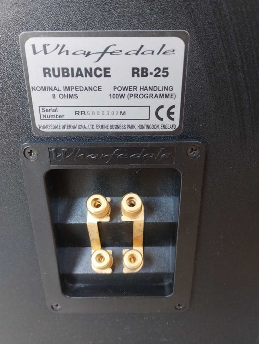 boxe wharfedale rubiance rb-25 100w, 8ohm