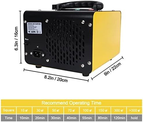 Индустриален генератор за озон JOBYNA 28000 mg/h, озонатор 2 в 1