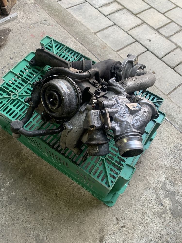 Tubina / Turbine BMW E87 seria 1 123d / X1 Bi turbo 204 cai