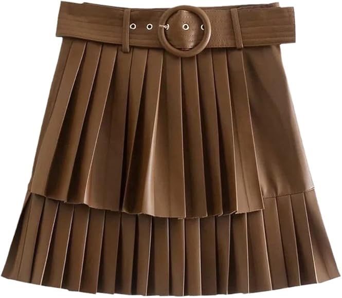 Кожена пола Zara
