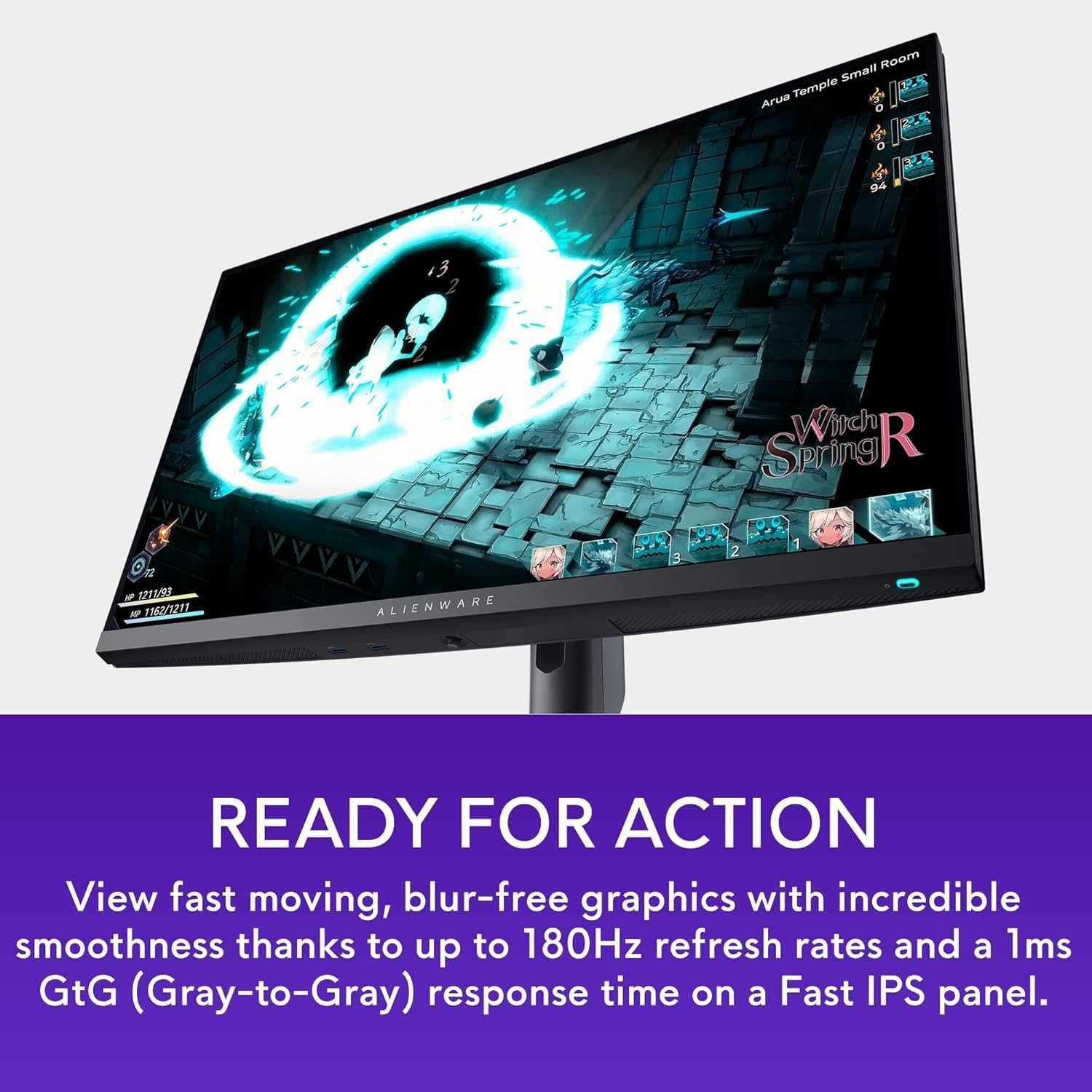 [НОВЫЙ] Монитор DELL Alienware AW2724DM 2K 180Hz FAST IPS FLAT