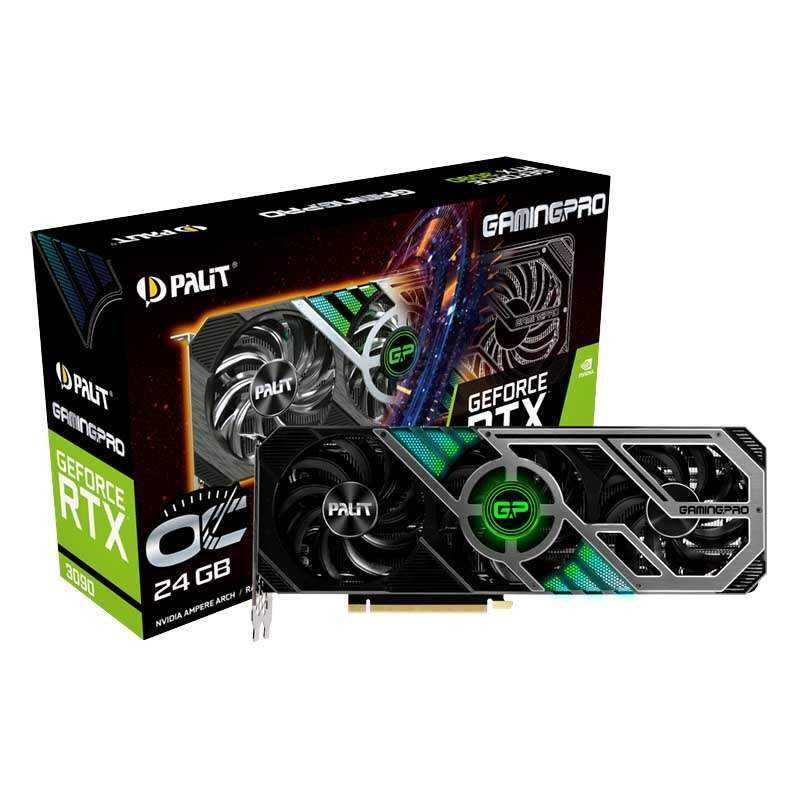 Видеокарта PCI-E 24576Mb Palit RTX 3090 Gaming Pro, GeForce RTX3090