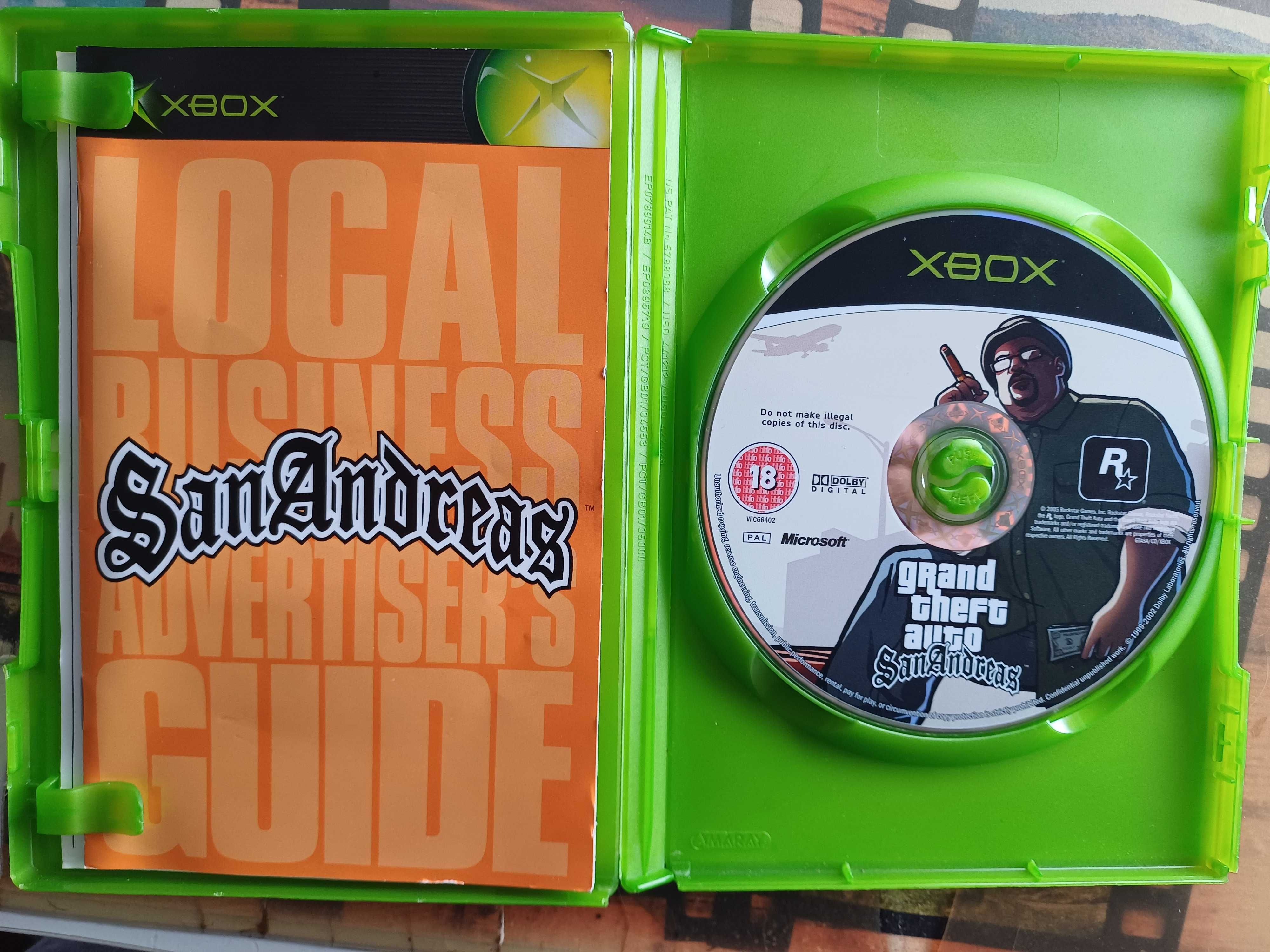 Vand joc GTA San Andreas pentru Xbox classic