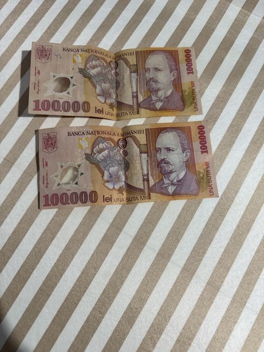 Bancnote de colectie din anul 2000 si 2001!