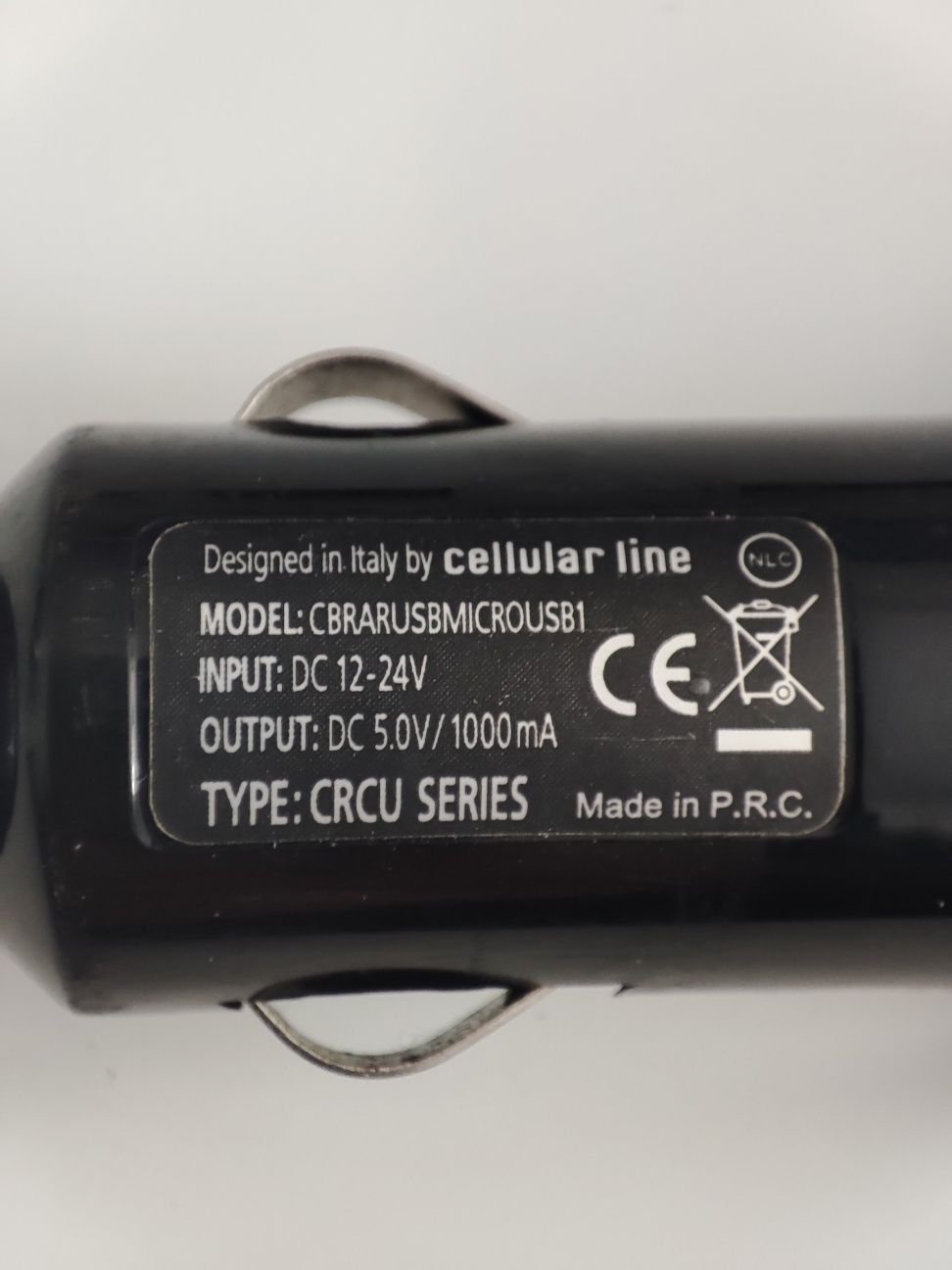 Încarcător telefon 12v micro usb cellular line