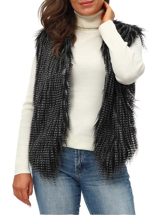 Жилет Forever21 искусственный мех