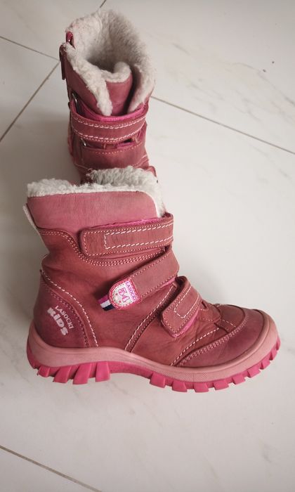Ghete inalte fetita Lasocki Kids marimea 28 rosii