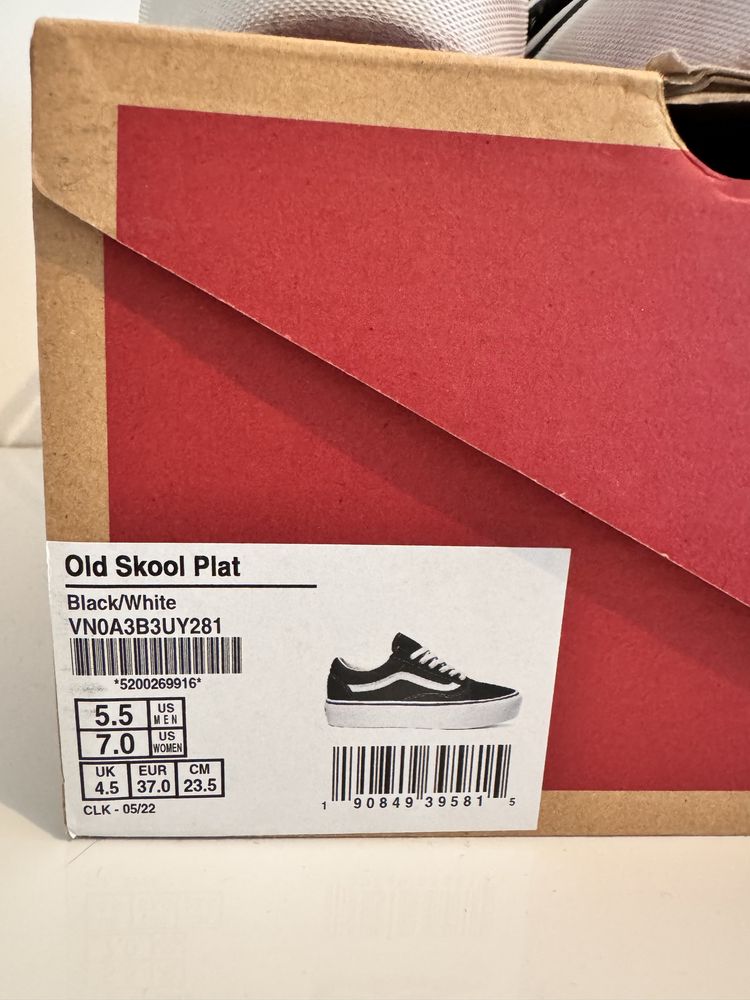 Vans Old skool Platform 37