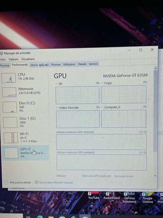 Laptop gaming| 17,3 inch| procesor i7| 12gb ram | ssd 128gb+hdd1 terra