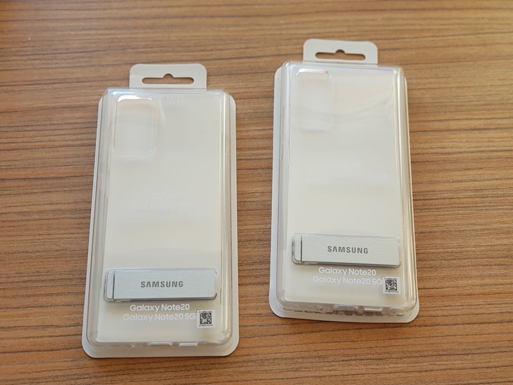 Husa Clear Standing Originala Samsung Galaxy Note 20, A72