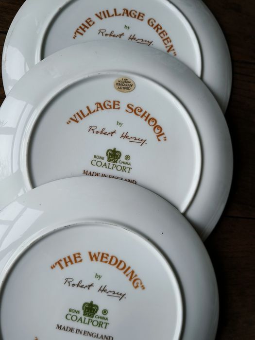 Чинии за стена  Coalport 8 броя