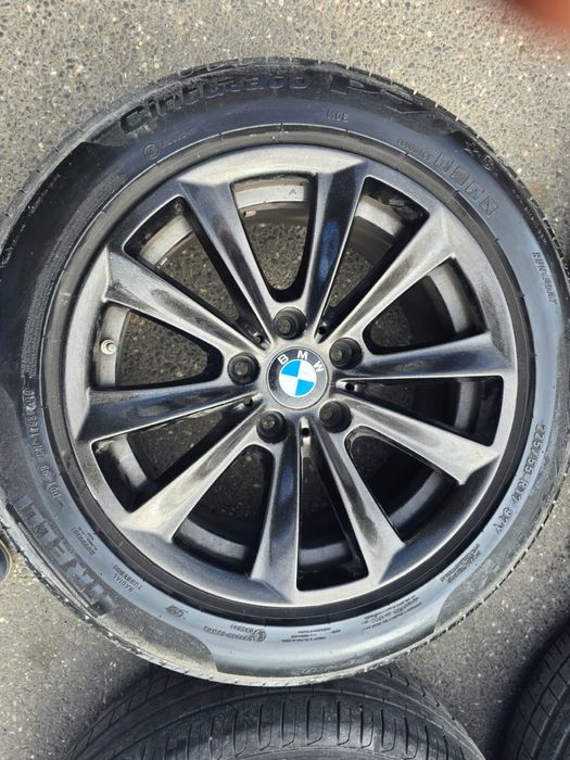 Vand jante Bmw seria 5 R17 cu anvelope de vara Pirelli RunFlat