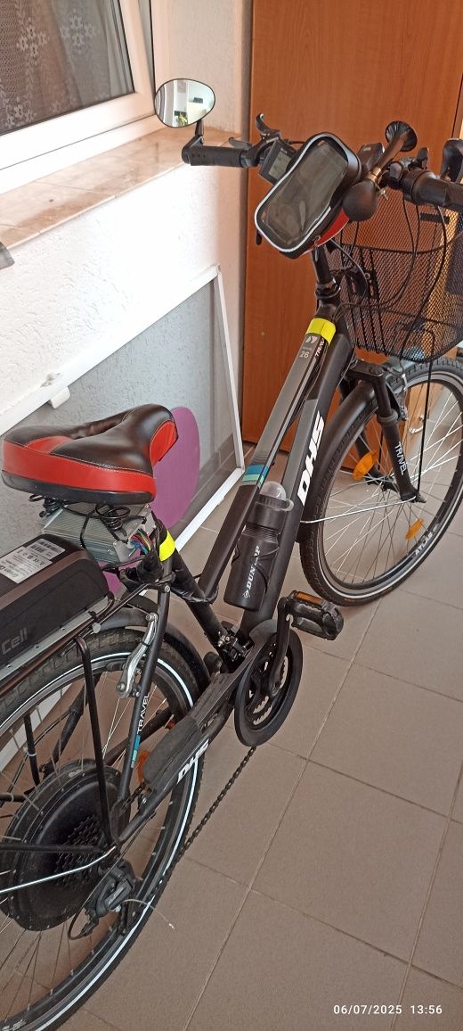 Bicicleta electrificată