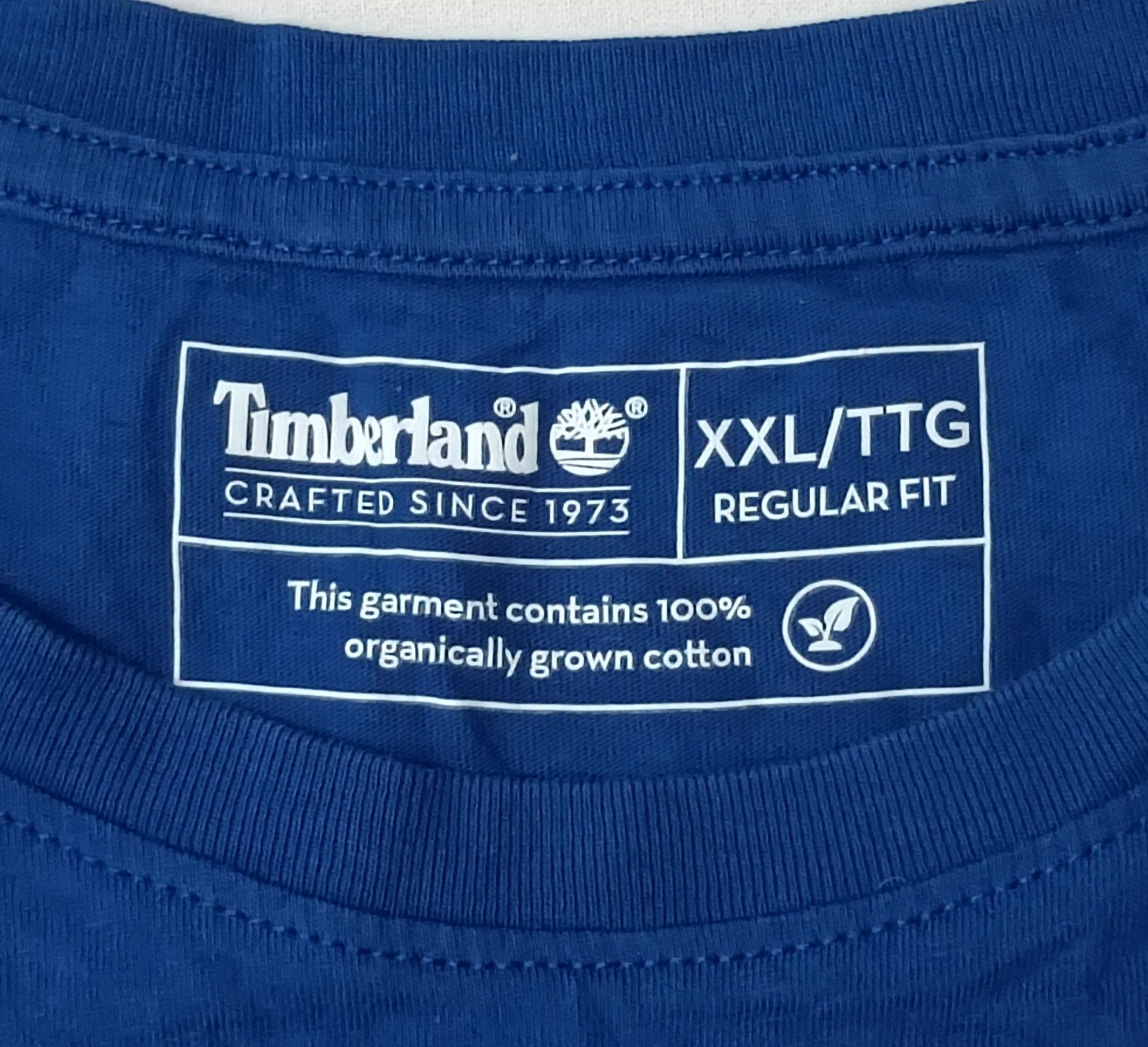 Timberland Logo T-Shirt оригинална тениска 2XL памучна фланелка