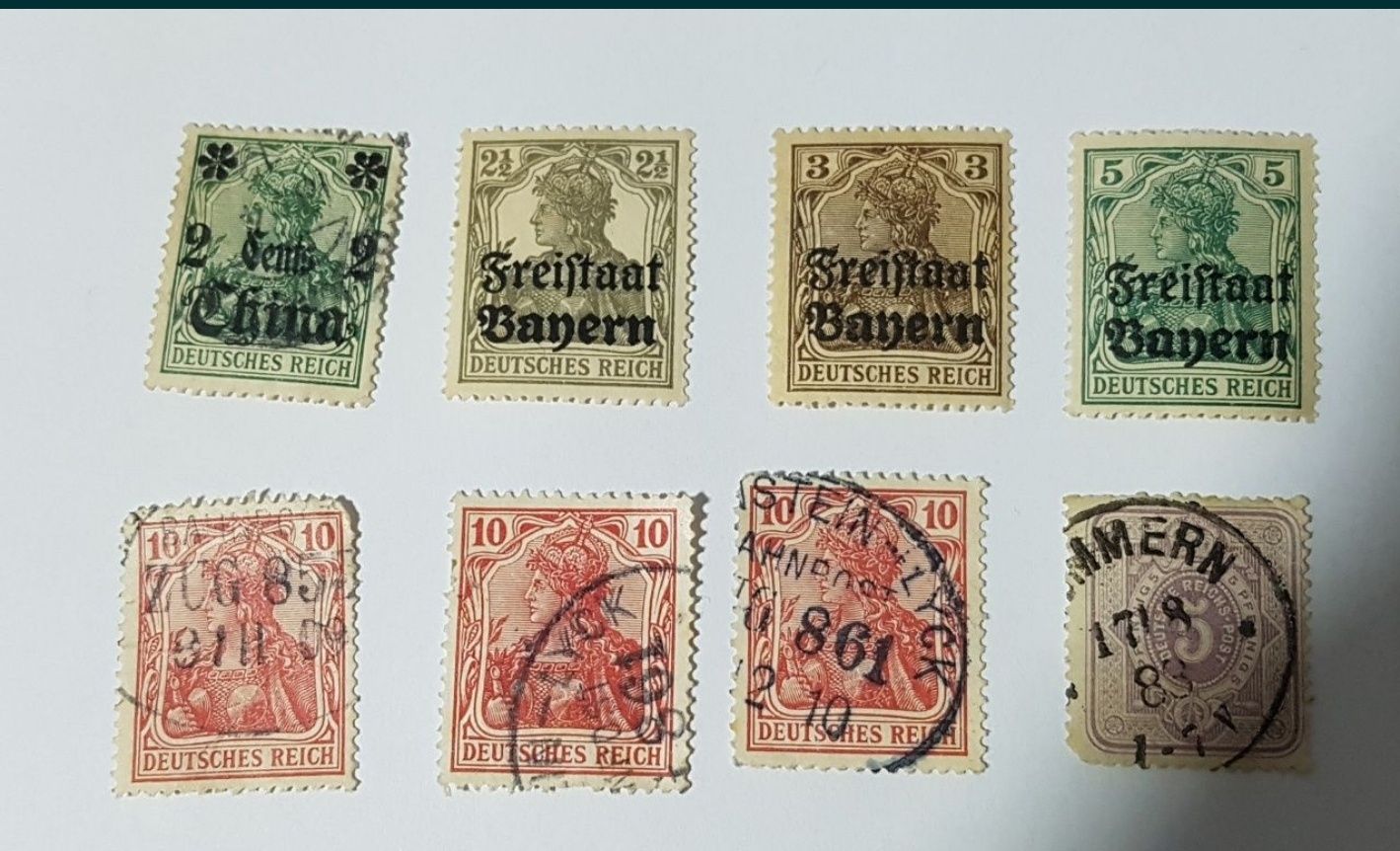 Timbre Germania foarte vechi, 1900-1949, Reich,  WW1, WW2