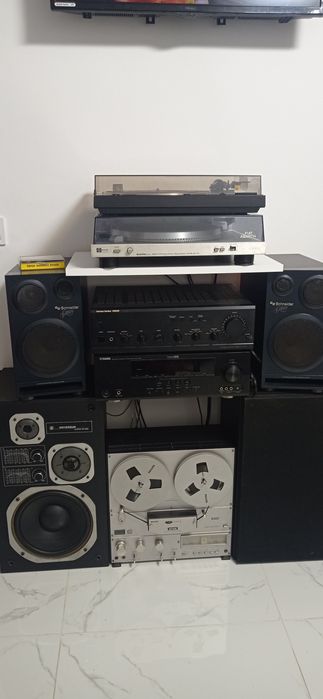 Amplificator boxe magnetofon vinil