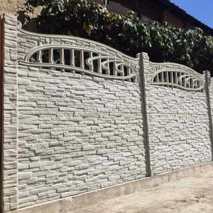 Gard placi beton      Sego-Prefabricate durabile