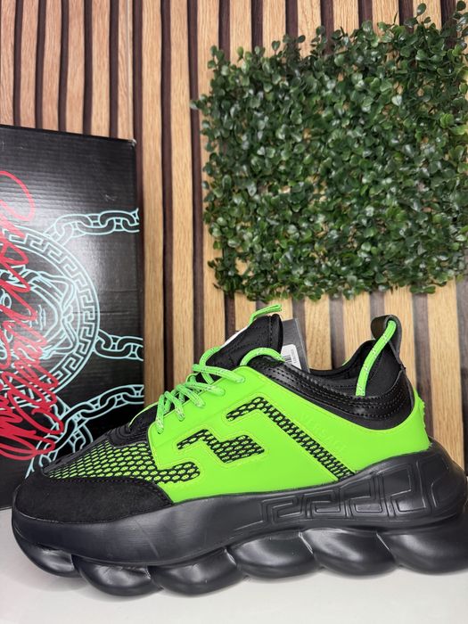 Versace Chain Reaction Black Green 42
