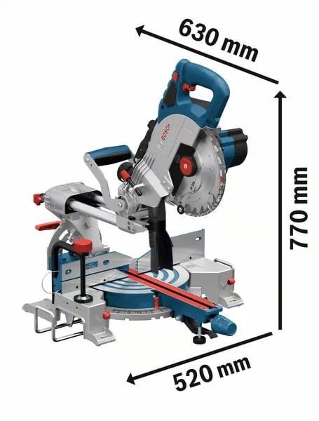 Пила торцовочная Bosch GCM 18V-216 Professional