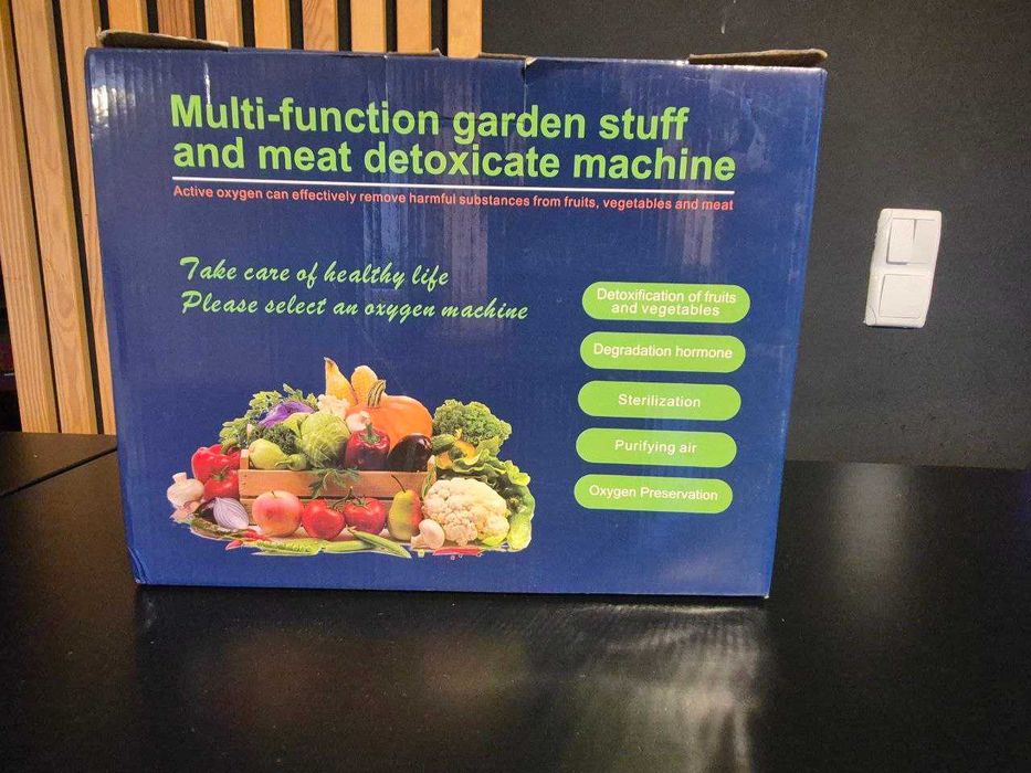 purificat/sterilizat fructe,legume,carne cu ozon/oxigen activ.