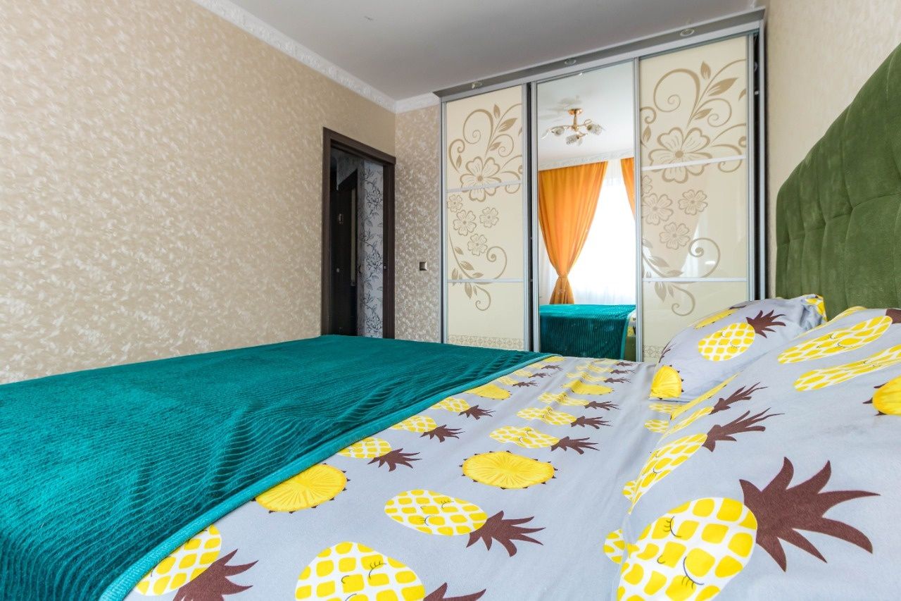 Уютная 2-комнатная квартира с 2 кроватями вблизи ТРЦ Керуен и Байтерек