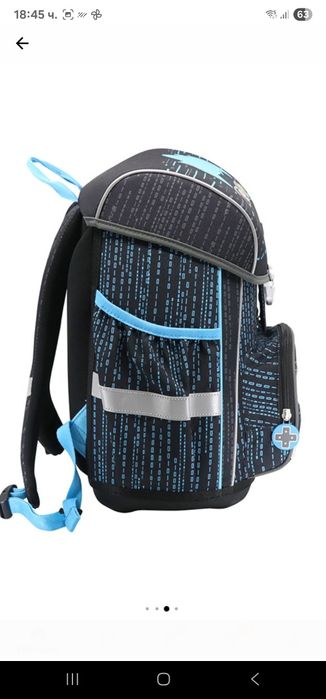 Продавам анатомична раница от уличната марка Gamester, с размери 32x38