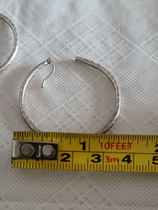 N cercei argint 925 noi , 4 cm latime