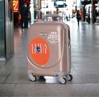 WeTravel пътнически куфар за ръчен багаж с 4ри колела 360°40/30/20см