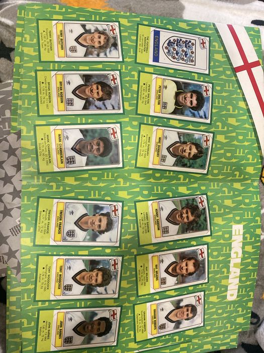 Panini football superstars 1984