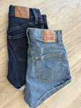 Къси дънки панталонки Levi’s 25 и 26 размер