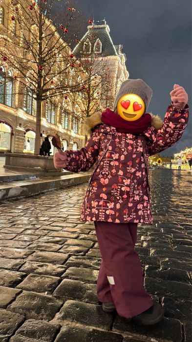 Зимний комбез на девочку Reima