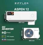 Кондиционер Ziffler 12 Apsen! Kansaner Konditsioner Optom
