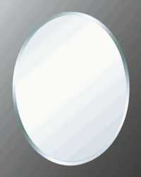 Oglinda mare ovala 78x60 cm