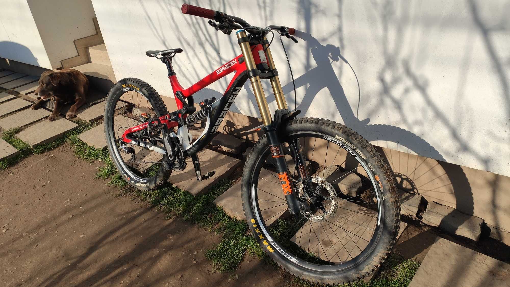 Bicicleta downhill freeride Saracen Myst Team