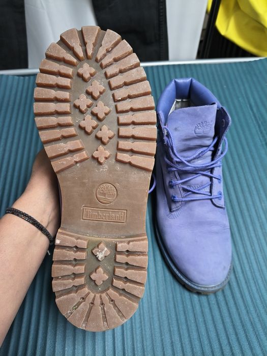 Bocanci piele Timberland