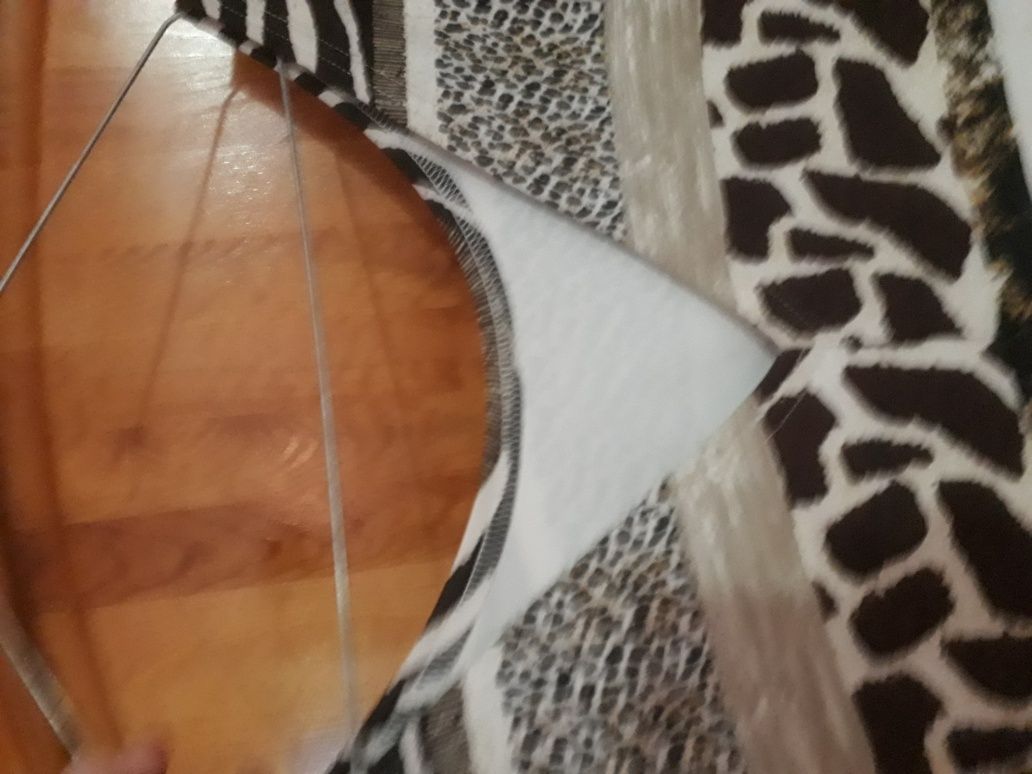 Rochie print material fin