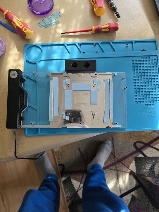 Bloc apa EK Quantum Vector RTX 4080 D-RGB Nickel+Plexi