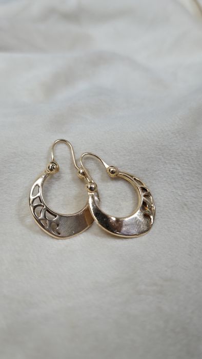 Серьги золотые ЖанТаС ломбард Астана