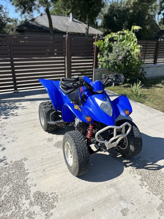 Kymco KXR 250 automat inmatriculat cu nr negru