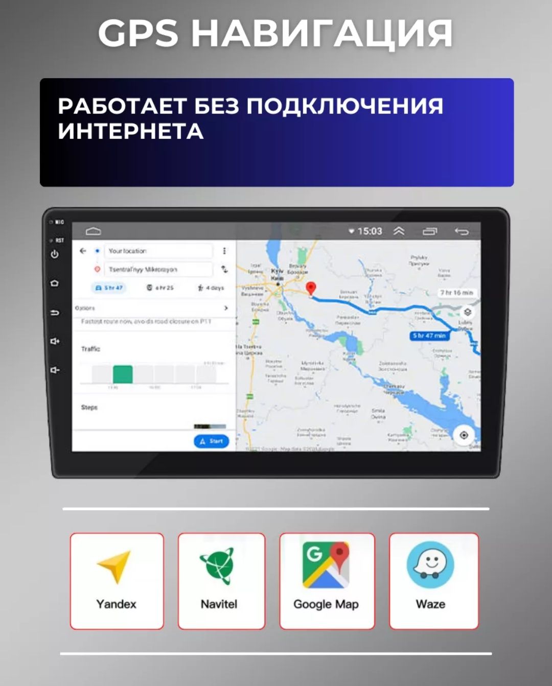 Автомагнитола андроид Konar