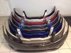 Крашеные бампер Хундай Акцент, Киа Рио 11-19 года всех цветов