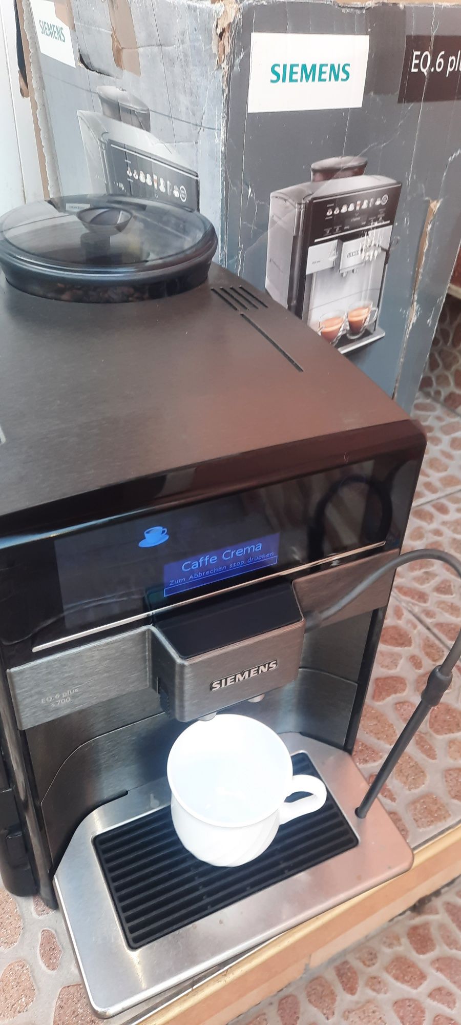 КафеМашина Siemens  EQ6Plus Като нова