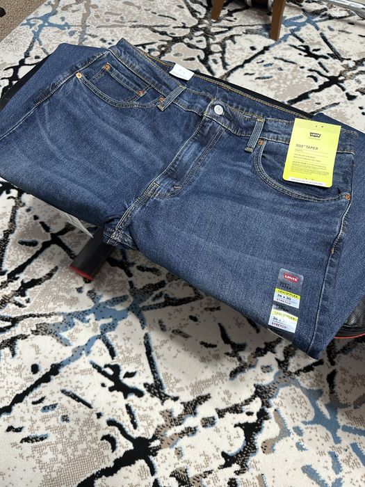 Джинсы Levi's 502 taper future jeans р.36/30
